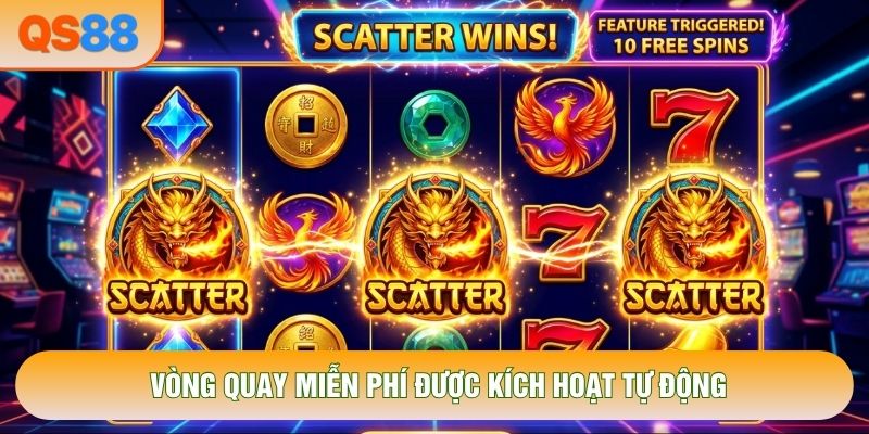 Vòng quay miễn phí được kích hoạt tự động Vòng quay miễn phí được kích hoạt tự động
